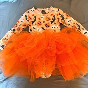 Halloween Pumpkin and Ghost Kids Costume